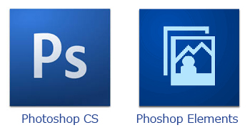 Photoshop　CSシリーズとElements